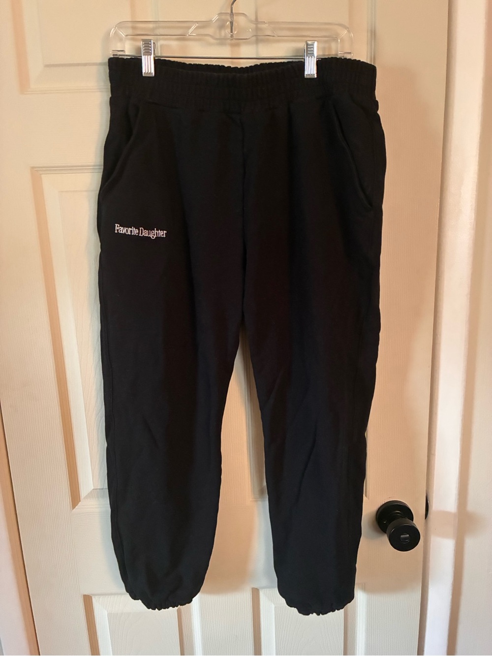 Favorite Daughter Women’s Black Jogger Pants
